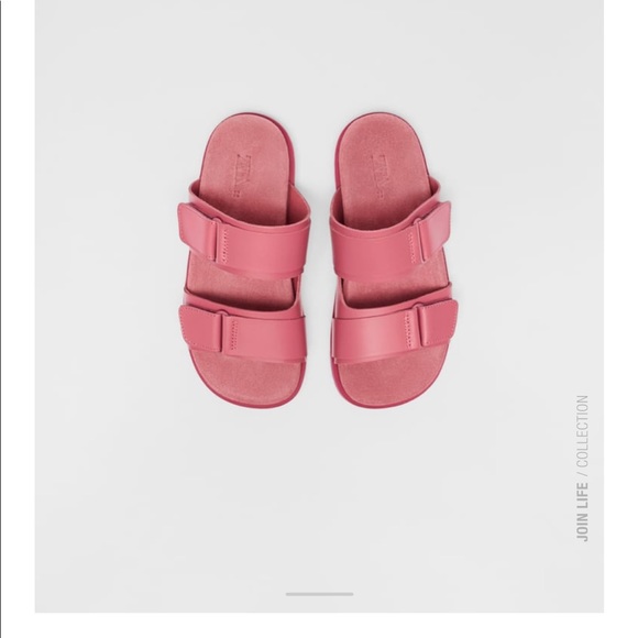 Beautiful leather slide sandals - Picture 6 of 11